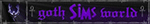 goth sims world blinkie black bg purple text