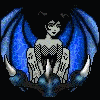 demon girl blue wings avi