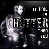 my ruin icon text says tairrie is hotter than you