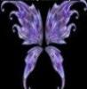 purple fairy wings icon