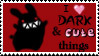 i love dark and cute things stamp