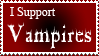 i support vampires stamp