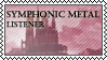 symphonic metal listener stamp